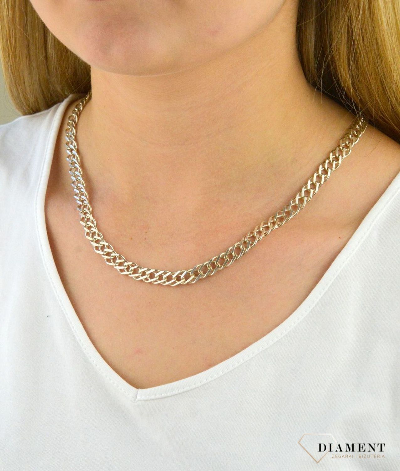 Srebrny Łańcuszek Mona Lisa rodowany DIA-LAN-5984-925 3,4mm. Łańcuszek srebrny. Łańcuszek srebrny rodowany. Łańcuszek o splocie Mona Lisa. Łańcuszek srebrny Mona Lisa idealny na prezent (2).jpg